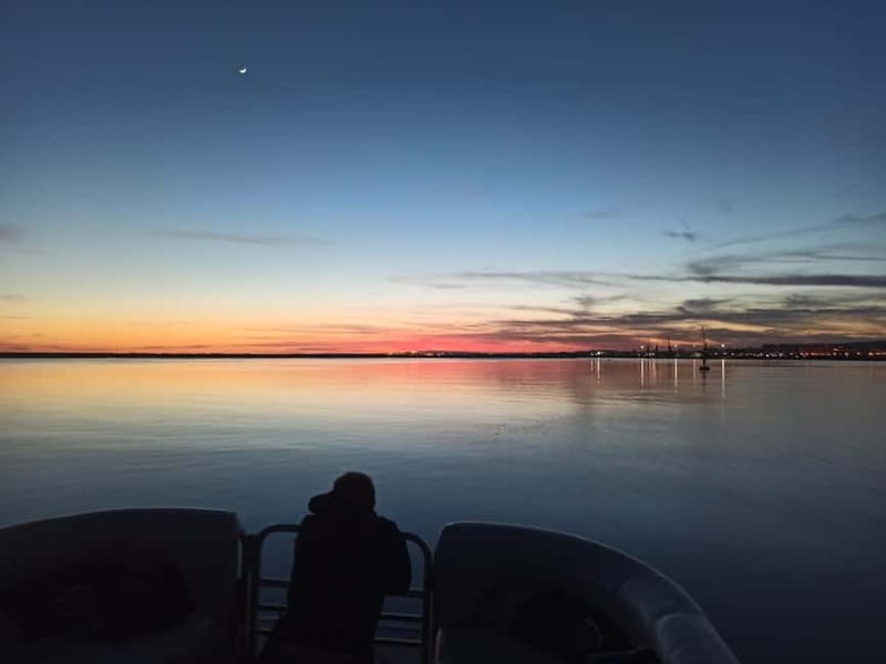 Faro: Sunset 1 hour Ria Formosa Boat Tour - Cruising the Ria Formosa channels
