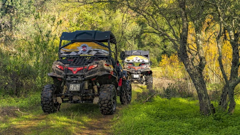 From Albufeira: Half-Day Buggy Adventure Tour - Travessia da Amoreira: five minutes of route variety