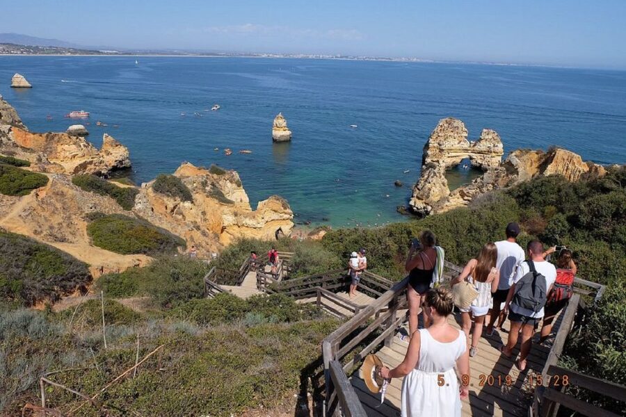 From Albufeira: Half-Day Lagos & Sagres Highlights Tour - Sagres views, lighthouse, and the long Atlantic horizon