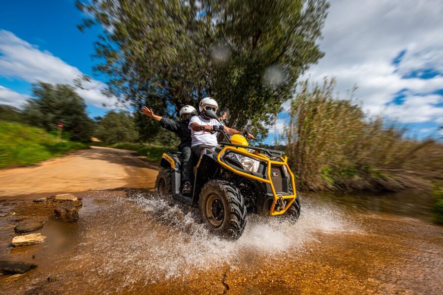 From Albufeira: Half-Day Off-Road Quad Tour - Leaving Albufeira for the Escarpão Back Roads