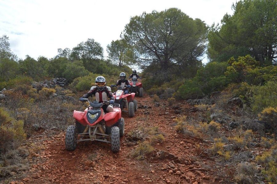 From Albufeira: Paderne Adventure Quad Ride - The midway break and photo stop