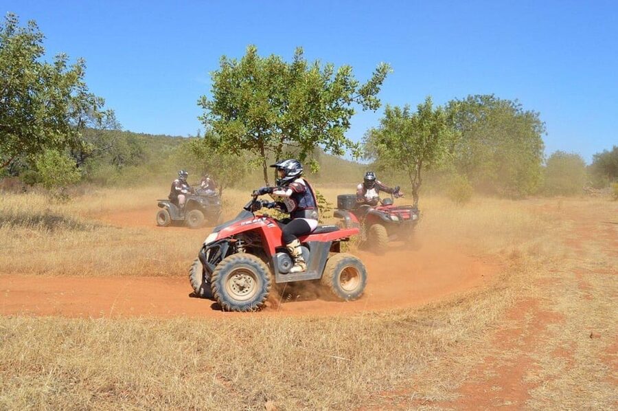 From Albufeira: Paderne Adventure Quad Ride - How hard is the off-road riding?