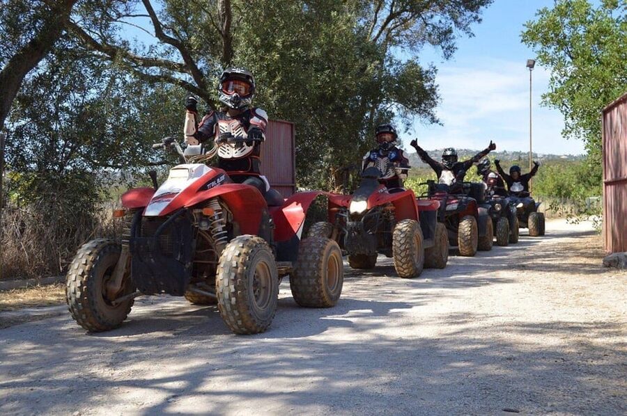From Albufeira: Paderne Adventure Quad Ride - Sharing a quad with a passenger