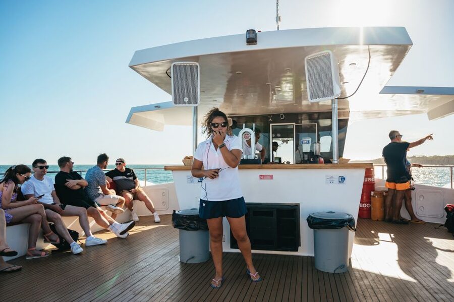 From Albufeira: Sunset Cruise and Beach BBQ with Open Bar - Transferring by dinghy to a secluded beach
