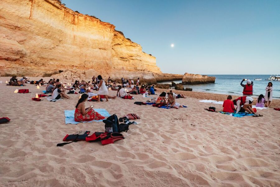 From Albufeira: Sunset Cruise and Beach BBQ with Open Bar - What lands on the BBQ plates
