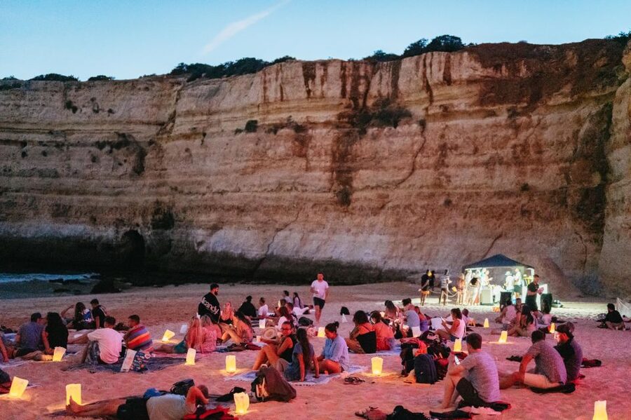 From Albufeira: Sunset Cruise and Beach BBQ with Open Bar - Coastal views and the search for sunset