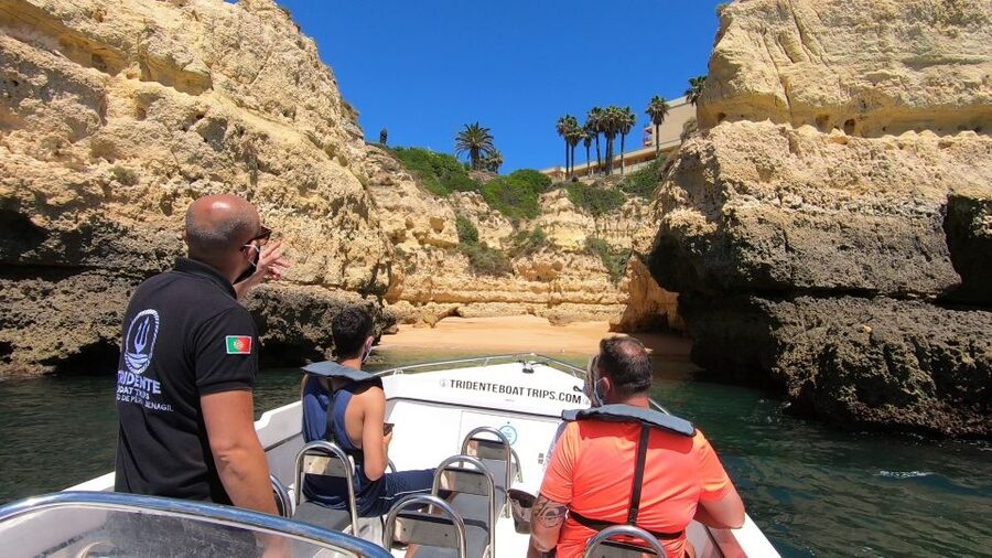 From Armação de Pêra: Benagil Caves and Beaches Boat Tour - What the boat ride feels like