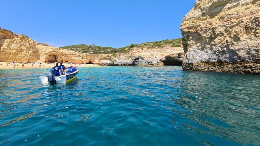 From Benagil: Coast Boat Tour with Benagil Cave - Boat handling, safety, and comfort