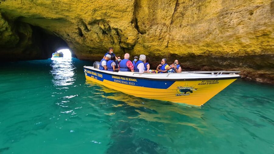 From Benagil: Coast Boat Tour with Benagil Cave - Carvalho Beach and the secluded coves