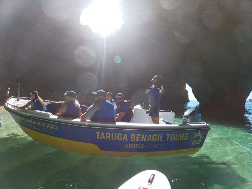 From Benagil: Coast Boat Tour with Benagil Cave - Benagil Cave and the limits of the sea