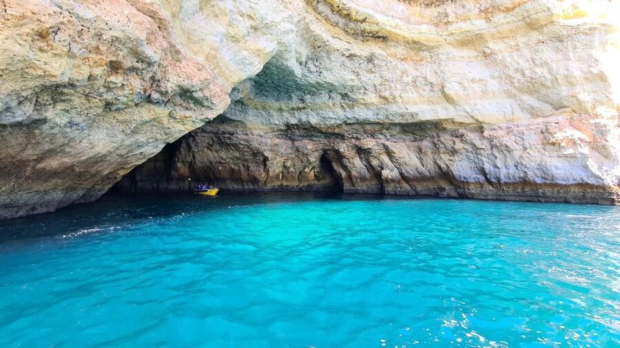 From Benagil: Coast Boat Tour with Benagil Cave - Marinha Beach and the return toward Benagil