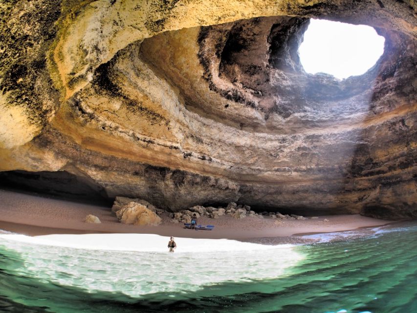 From Carvoeiro: Benagil Caves and Praia da Marinha Boat Trip - Why a small boat changes the Benagil experience