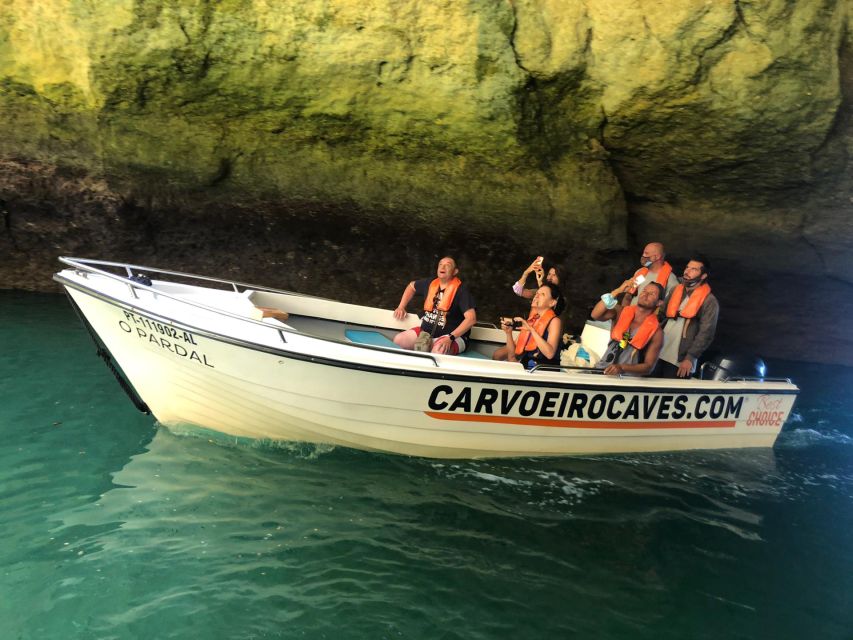 From Carvoeiro: Benagil Caves and Praia da Marinha Boat Trip - The optional swim stop