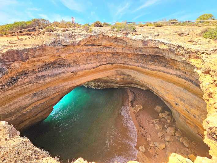 From Faro: Benagil Cave, Marinha Beach, Algar Seco & More - Benagil Cave from above, not from the water