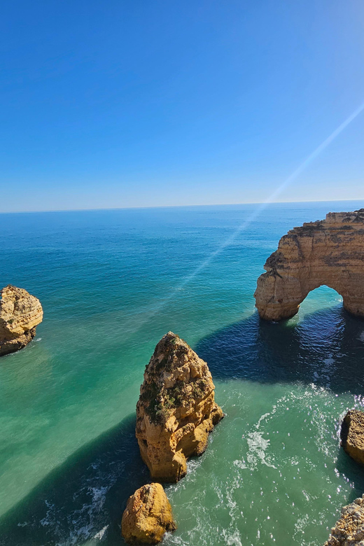 From Faro: Benagil Cave, Marinha Beach, Algar Seco & More - What the $56 price really includes