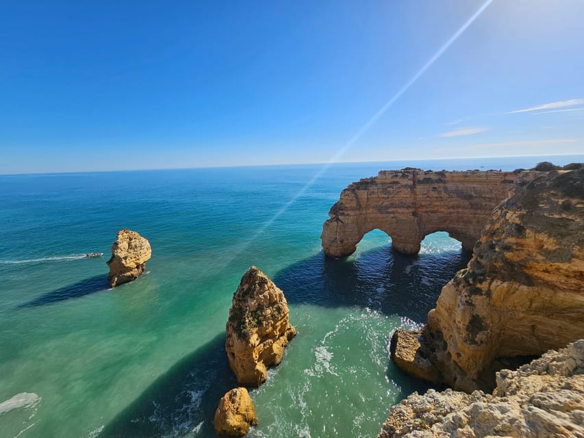 From Faro: Benagil Cave, Marinha Beach, Algar Seco & More - Algar Seco and Boneca Cave: the best walking stop