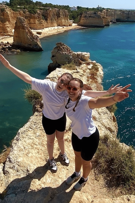 From Faro: Benagil, Marinha, 7 Valleys, and Algar Seco Tour - Marinha Beach, with time to swim and eat
