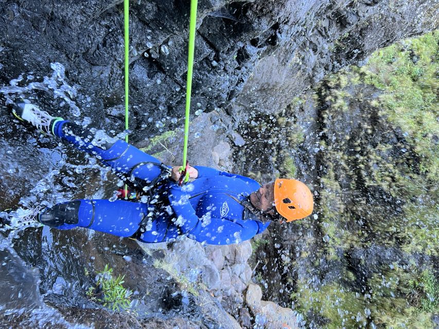 From Funchal: Intermediate Canyoning Adventure (Level 2) - The 2.5-hour canyon route