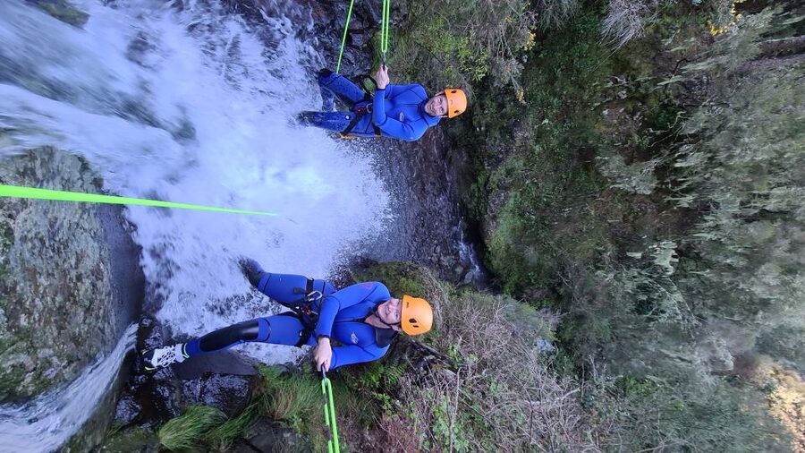 From Funchal: Madeira Island Canyoning for Beginners - Two hours of sliding, swimming, and abseiling