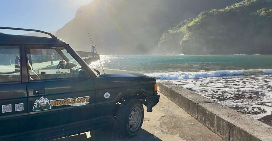 From Funchal:West Madeira Open-roof 4x4 Day Tour with Pickup - Cabo Girão begins the western route with a big view