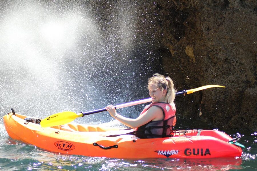 From Lagos: Algarve Coast and Caves by Kayak - Arriving at Cais da for a smooth start