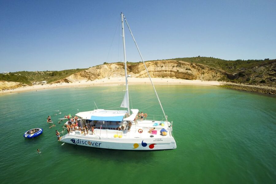 From Lagos: Algarve Cruise by Catamaran - Meeting the catamaran at Lagos Marina
