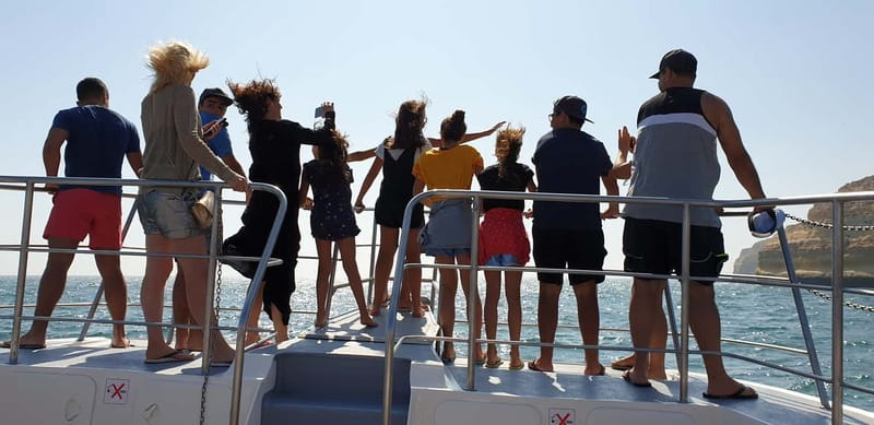 From Lagos: Benagil Caves Catamaran Cruise - What the catamaran does well