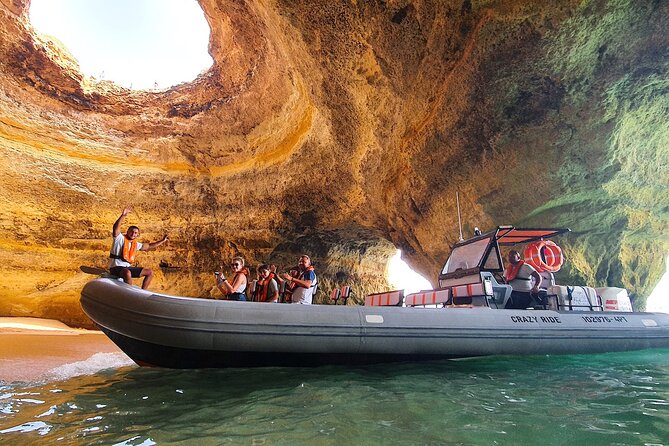 From Lagos: Benagil Caves Tour by Speed Boat with Guide - Meeting at the Lagos marina