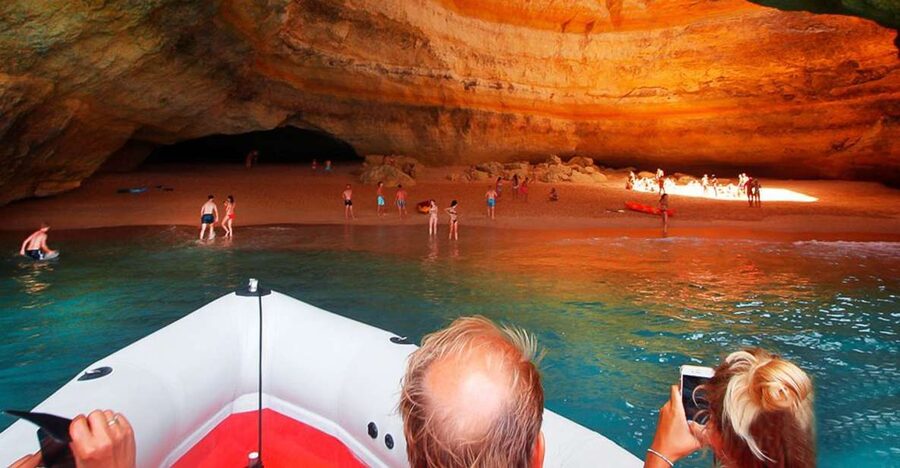 From Lagos: Benagil Sea Caves Tour with a Local Guide - Setting out from Lagos Marina