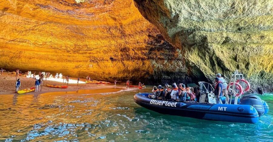 From Lagos: Boat Cruise to Benagil - Caves, cliffs, and small beaches along the Algarve