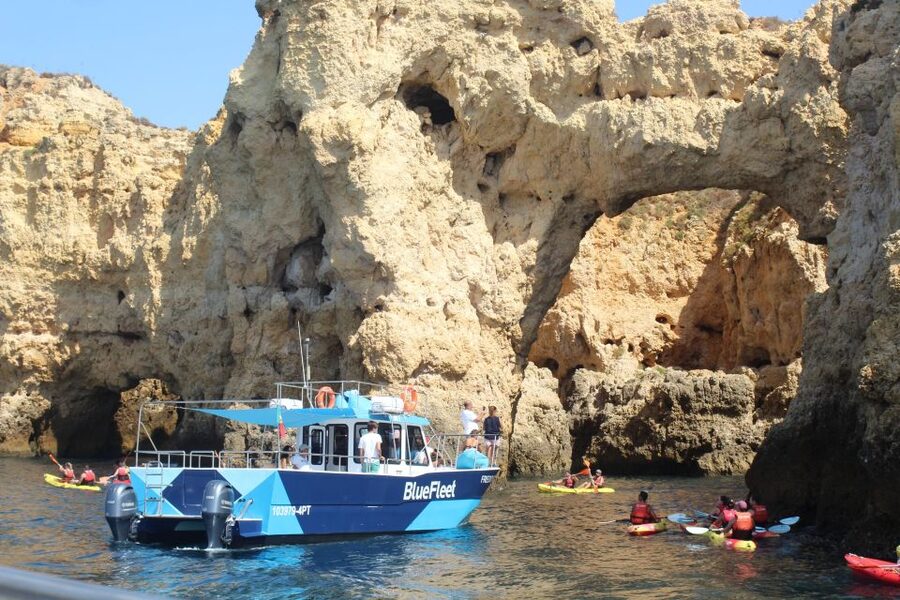 From Lagos: Kayak Experience in Ponta da Piedade - Swimming, sunshine, and the return trip
