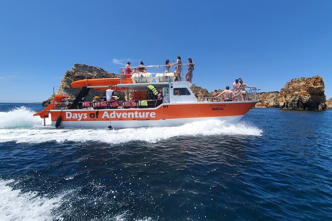 From Lagos: Kayak Tour of Ponta da Piedade Caves on Catamaran - Tides and waves can change the route