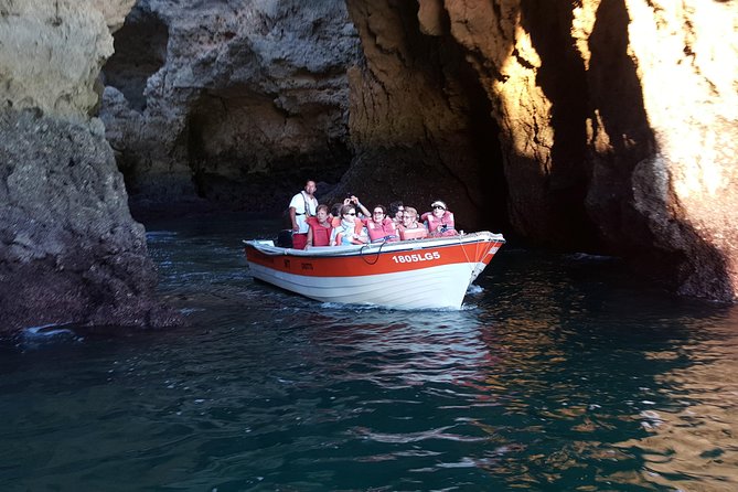 From Lagos: Ponta da Piedade Caves Boat Tour - The coast from Praia de Batata to the cliffs