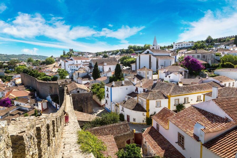 From Lisbon: Day Trip to Porto, Óbidos, and Nazaré - Óbidos: A Medieval Town in 45 Minutes