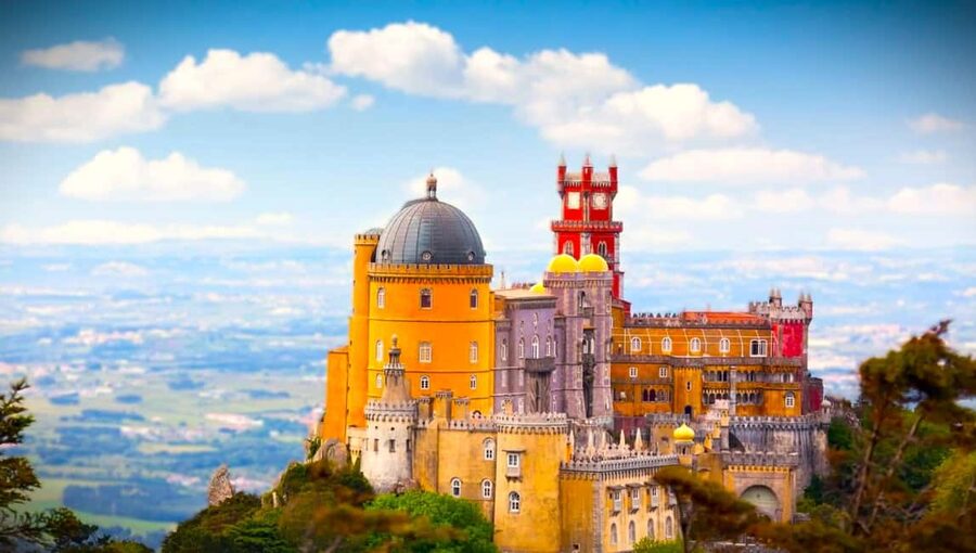 From Lisbon: Pena Palace, Regaleira, Sintra & Cascais Tour - The 45-minute drive from Lisbon