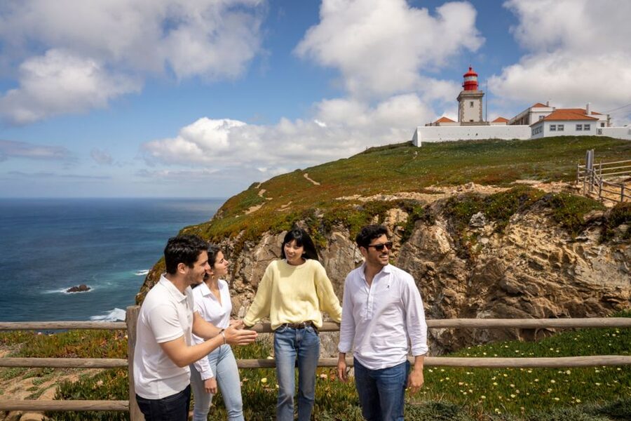 From Lisbon: Sintra, Pena Palace & Cabo da Roca Hiking Tour - The road to Cabo da Roca