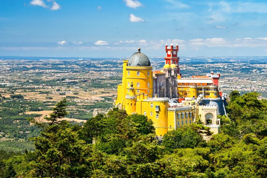 From Lisbon: Sintra to Cascais Full-Day Guided E-Bike Tour - Sintra Palace, Regaleira, and the romantic estates