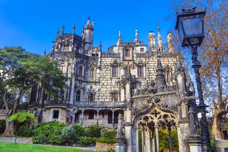 From Lisbon: Sintra Tour - Pena, Regaleira & Monserrate - Pena Palace and its playful royal style