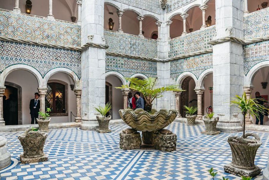From Lisbon: Sintra Tour - Pena, Regaleira & Monserrate - Monserrate Palace and its exotic gardens