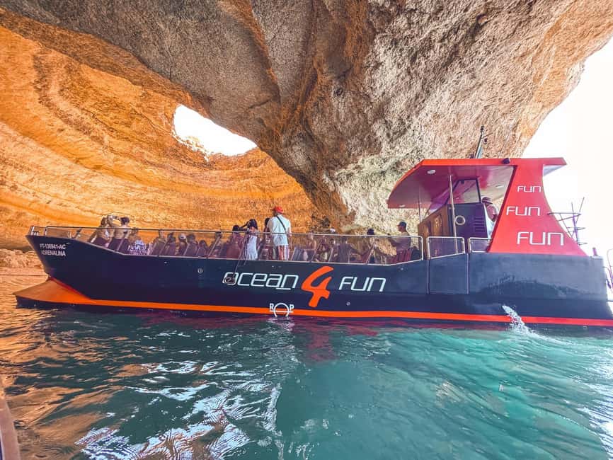 From Portimão: 2-Hour Catamaran Tour to Benagil Caves - Quick points about the Portimão catamaran trip