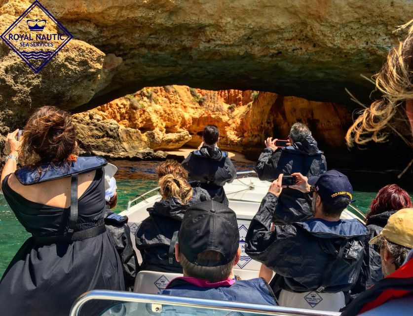From Portimão: Algar de Benagil and Sea Caves Boat Tour - Entering the Algarve’s smaller caves