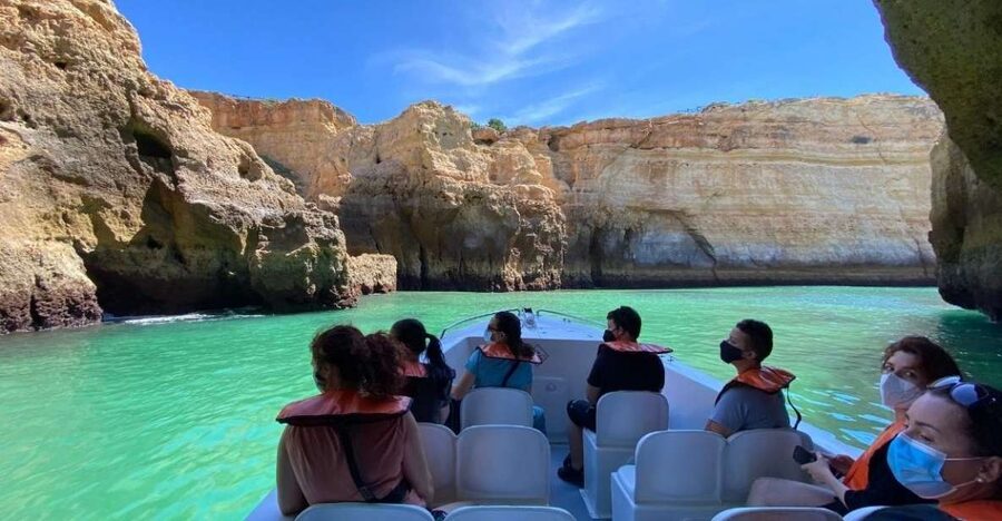 From Portimão: Algar de Benagil and Sea Caves Boat Tour - Starting at Portimão Marina