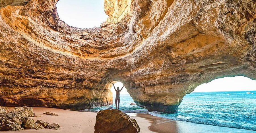 From Portimão: Benagil Sea Caves Boat Tour at Sunrise - Entering Benagil Cave Before the Day Gets Busy