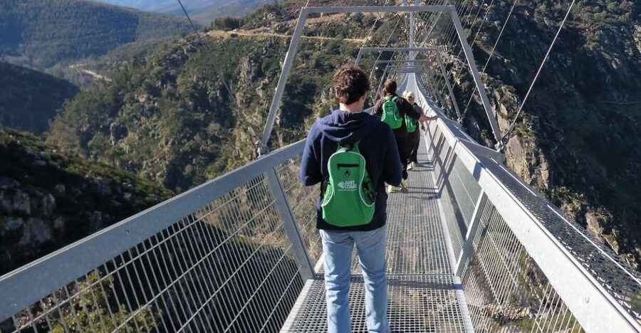 From Porto: 516 Arouca Bridge and Paiva Walkways Guided Tour - Hiking the Paiva Walkways along the gorge