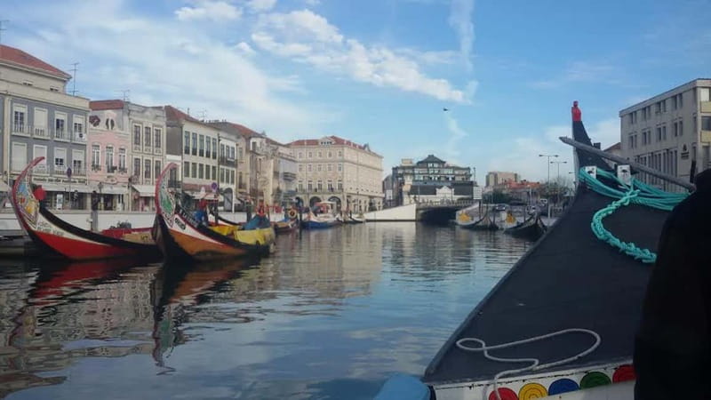 From Porto: Aveiro & Coimbra Tour with Moliceiro Boat Cruise - Aveiro’s canals, market, and Art Nouveau details