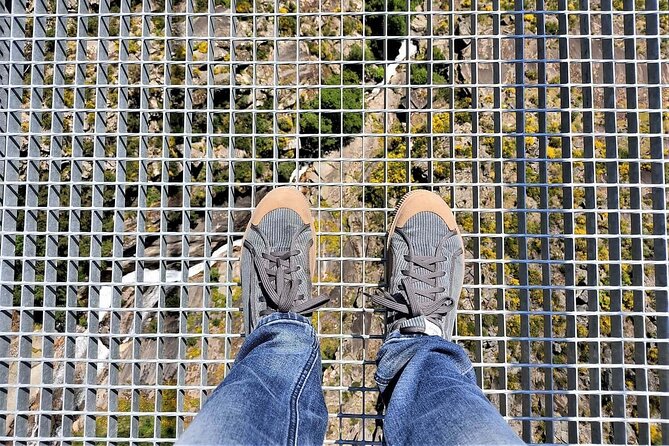From Porto: Aveiro, Paiva Walkways, Suspension Bridge and Lunch - Crossing the Arouca 516 suspension bridge