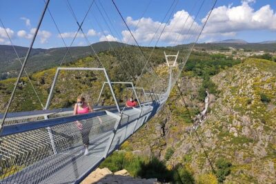 Aveiro, Paiva Walkways, Suspension Bridge and Lunch