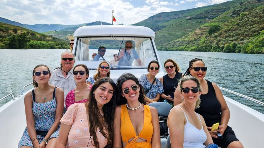 From Porto: Douro Valley w/ Boat Tour, Wine Tasting & Lunch - A traditional lunch in a wine cellar