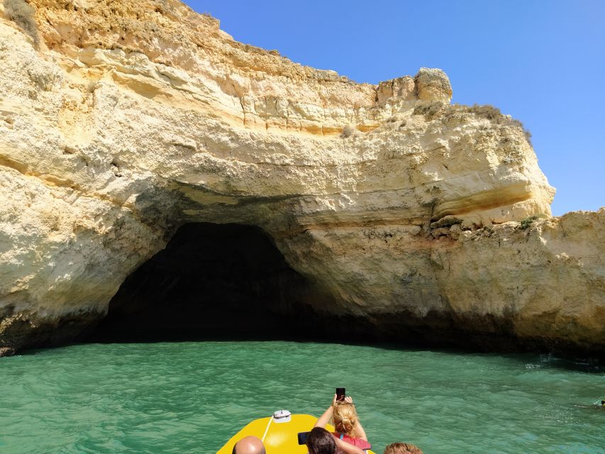 From Vilamoura: 2.5-Hour Benagil Cave and Dolphins Boat Tour - The fast ride along the Algarve coast