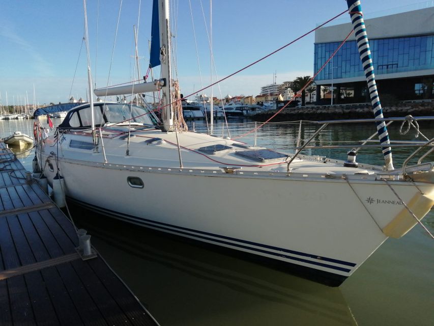 From Vilamoura: Sunset Tour on a Luxury Sailing Yacht - Sailing past Tomato Beach toward Albufeira
